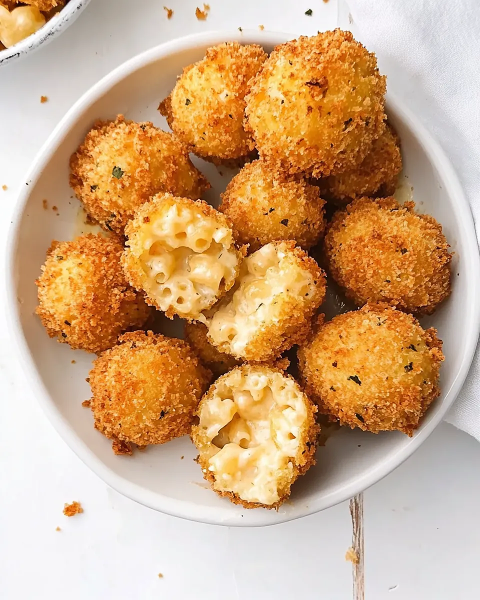 Fried Mac and Cheese Balls