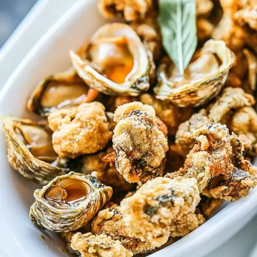 Fried Oysters and Littleneck Clams