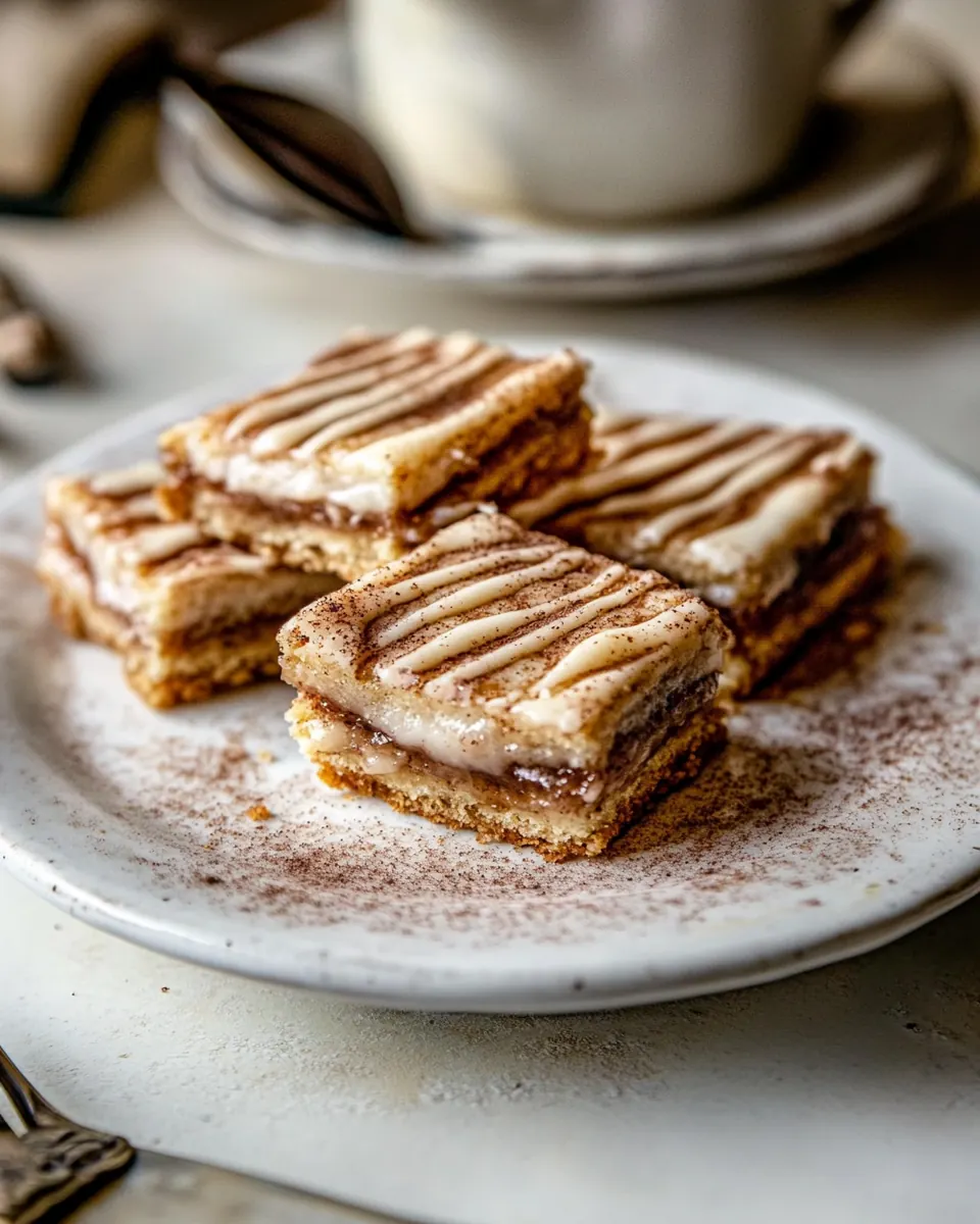 Frosted Brown Sugar Cinnamon Pop Tart Bars