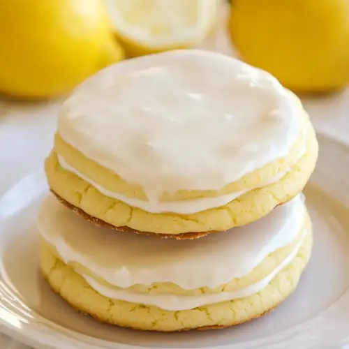 Frosted Lemon Cookies