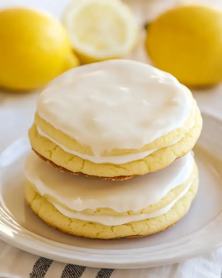 Frosted Lemon Cookies