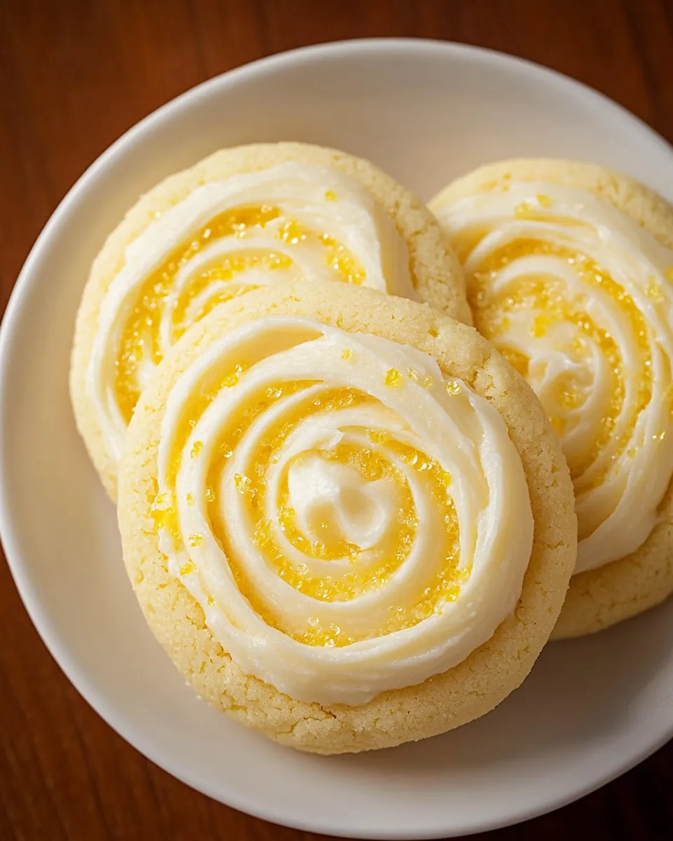 Frosted Lemon Sugar Cookies