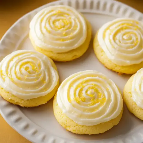 Frosted Lemon Sugar Cookies