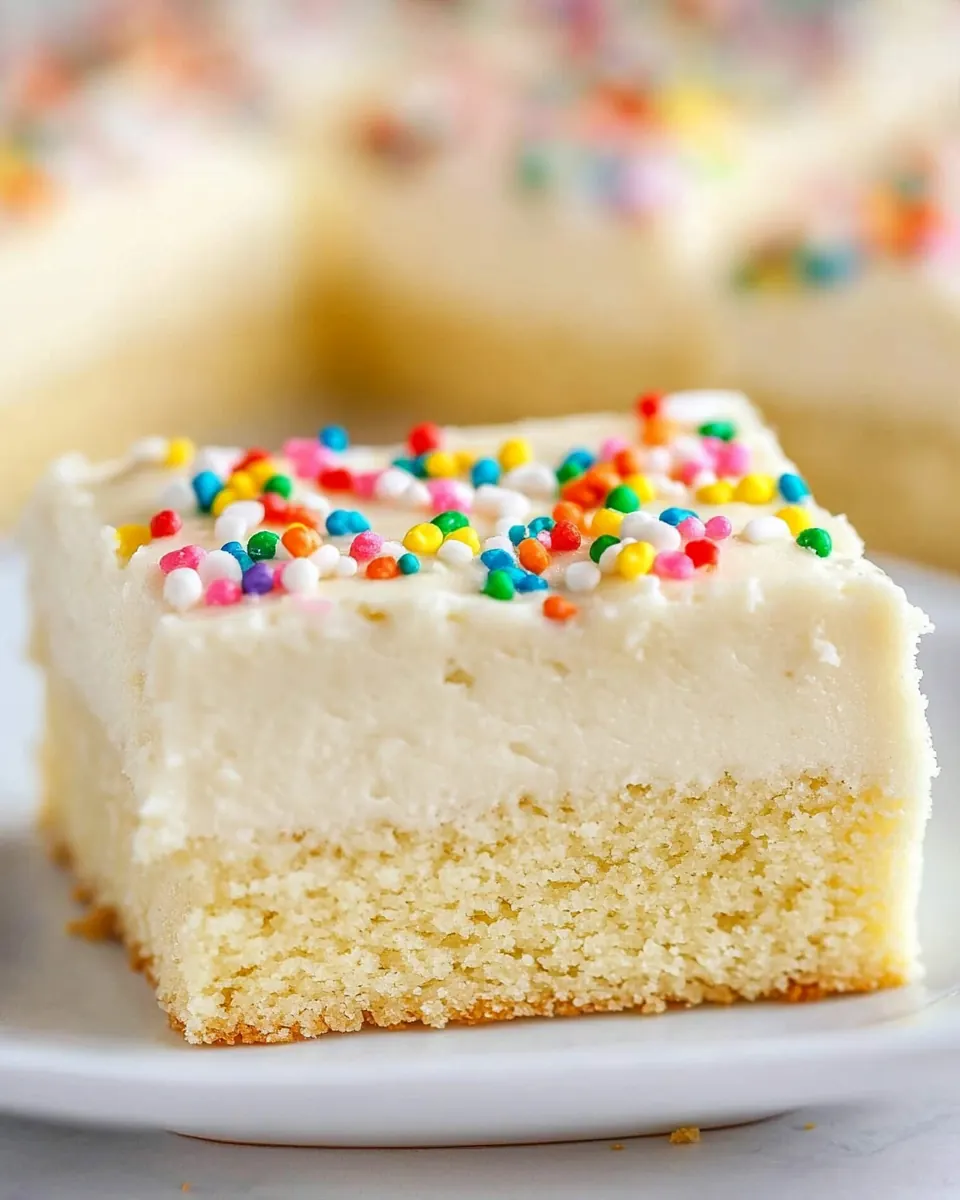 Frosted Sugar Cookie Bars