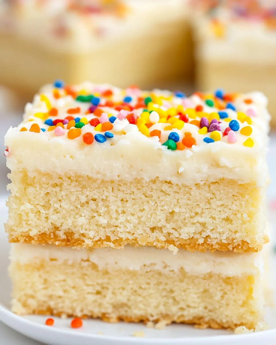 Frosted Sugar Cookie Bars
