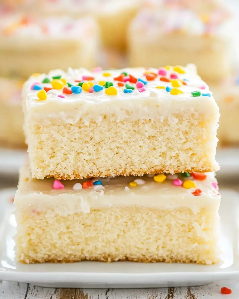 Frosted Sugar Cookie Bars