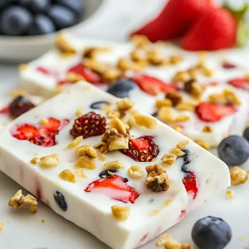 Frozen Yogurt Bark