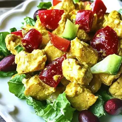 Fruity Curry Chicken Salad