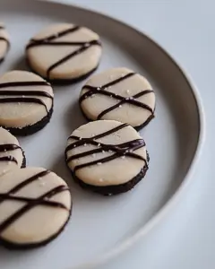 Fudge Striped Cookies