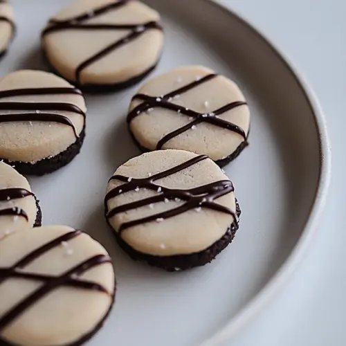 Fudge Striped Cookies