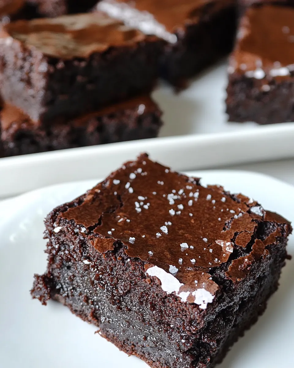 Fudgy Paleo Brownies