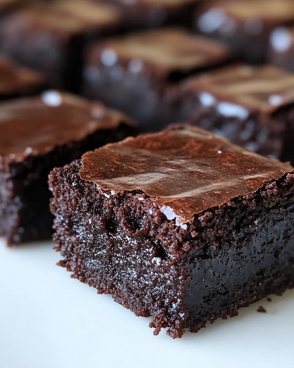 Fudgy Paleo Brownies