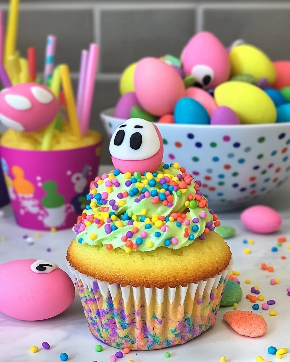 Funfetti Easter Cupcakes