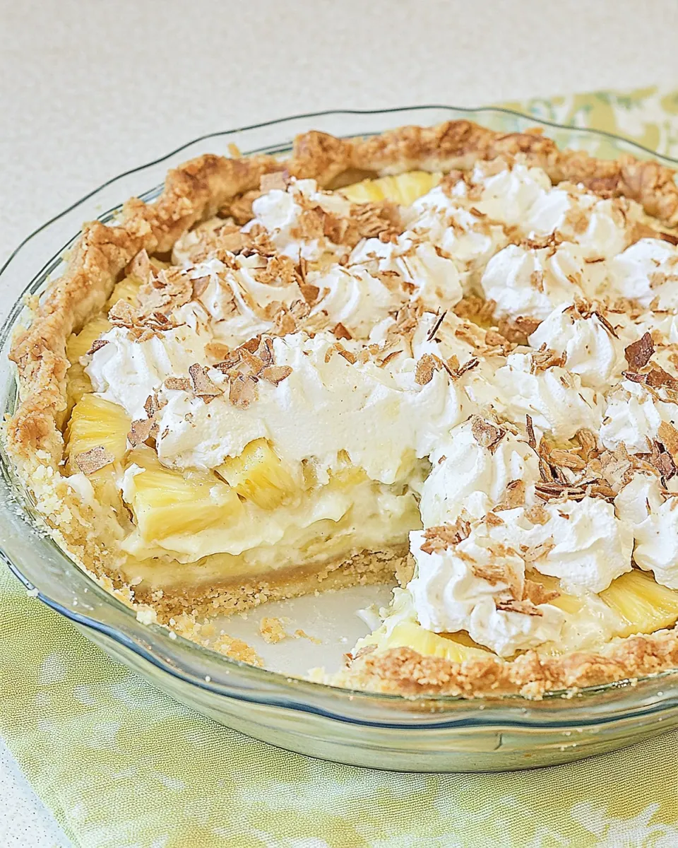 Furrs Cafeteria Pineapple Millionaire Pie