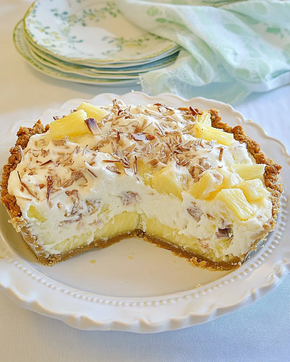 Furrs Cafeteria Pineapple Millionaire Pie