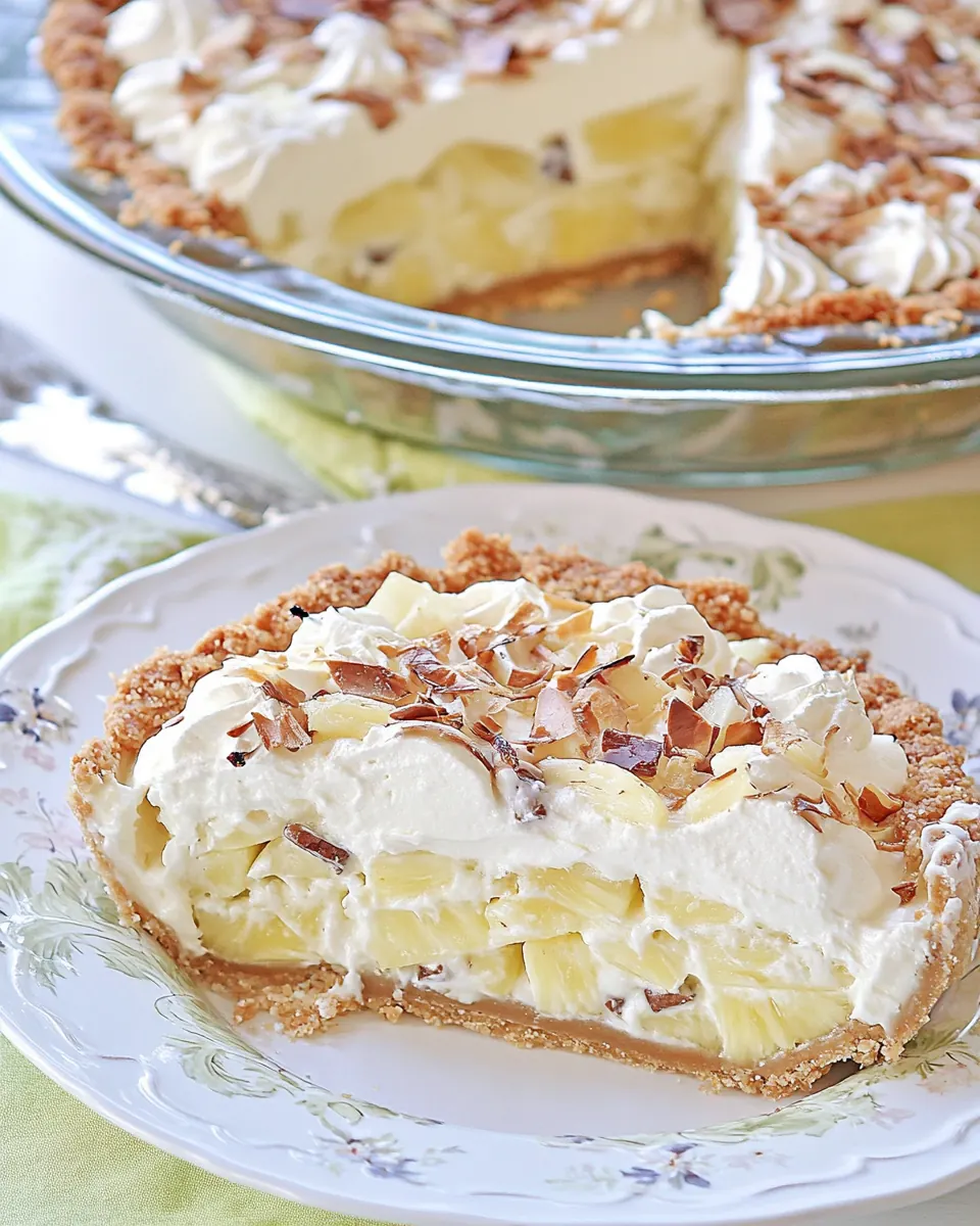 Furrs Cafeteria Pineapple Millionaire Pie