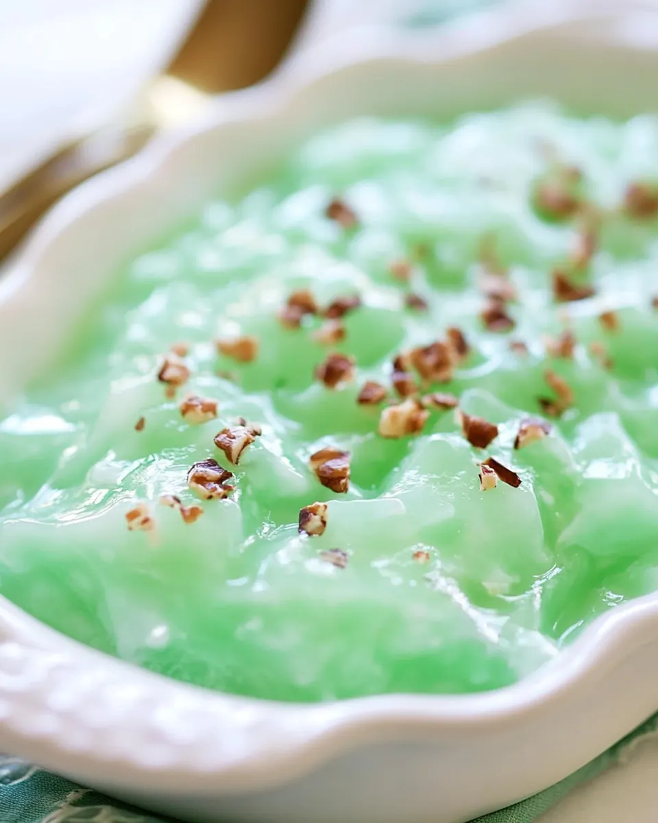 Furrs Lime Jello Salad