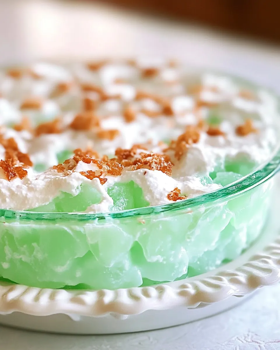 Furrs Lime Jello Salad