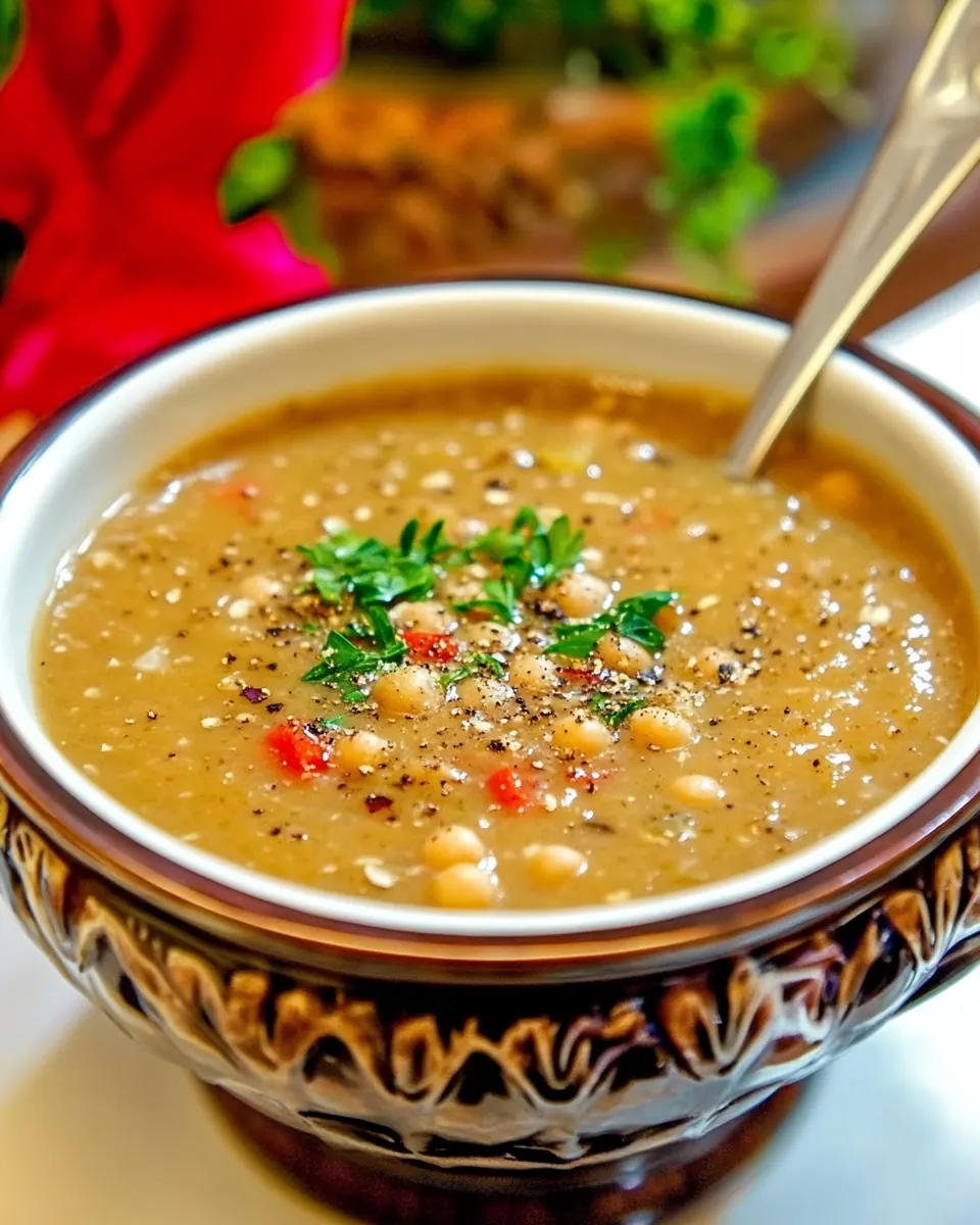 Garbanzo Bean Soup