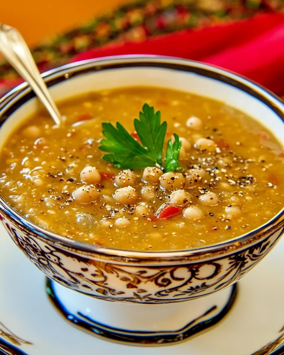 Garbanzo Bean Soup