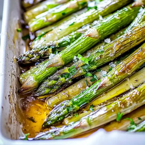 Garlic Browned Butter Asparagus