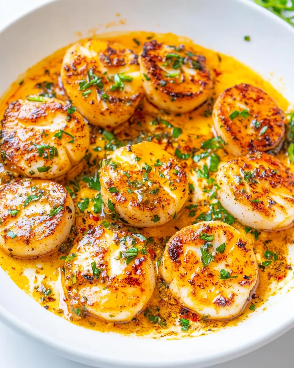 Garlic Butter Scallops