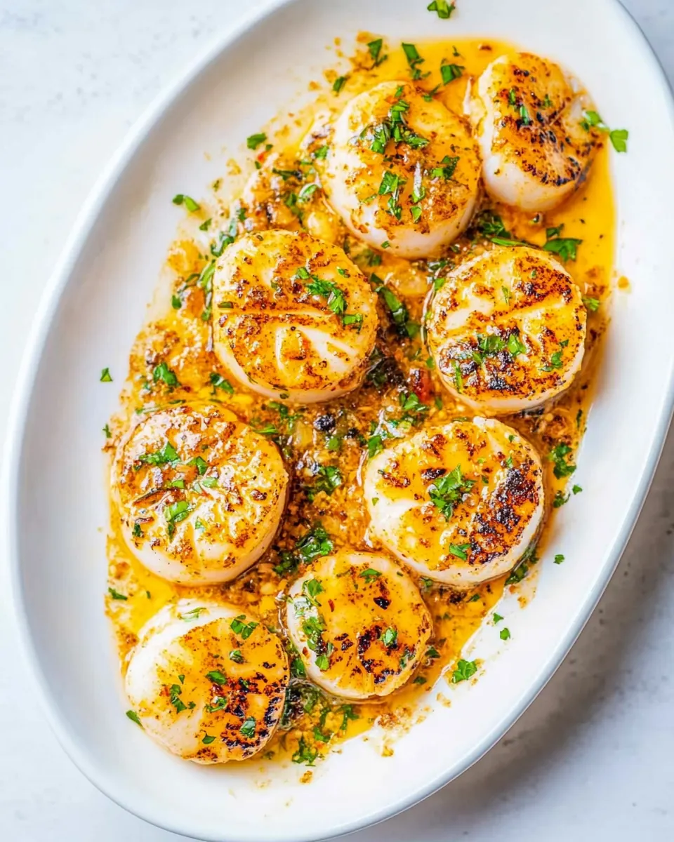 Garlic Butter Scallops