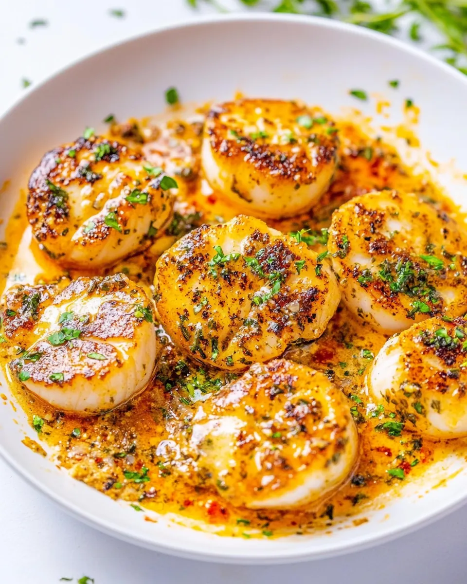 Garlic Butter Scallops