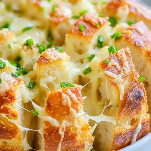 Garlic Cheesy Pull Apart Bread