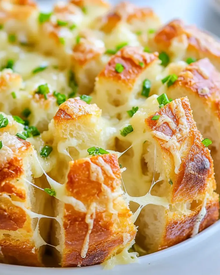 Garlic Cheesy Pull Apart Bread