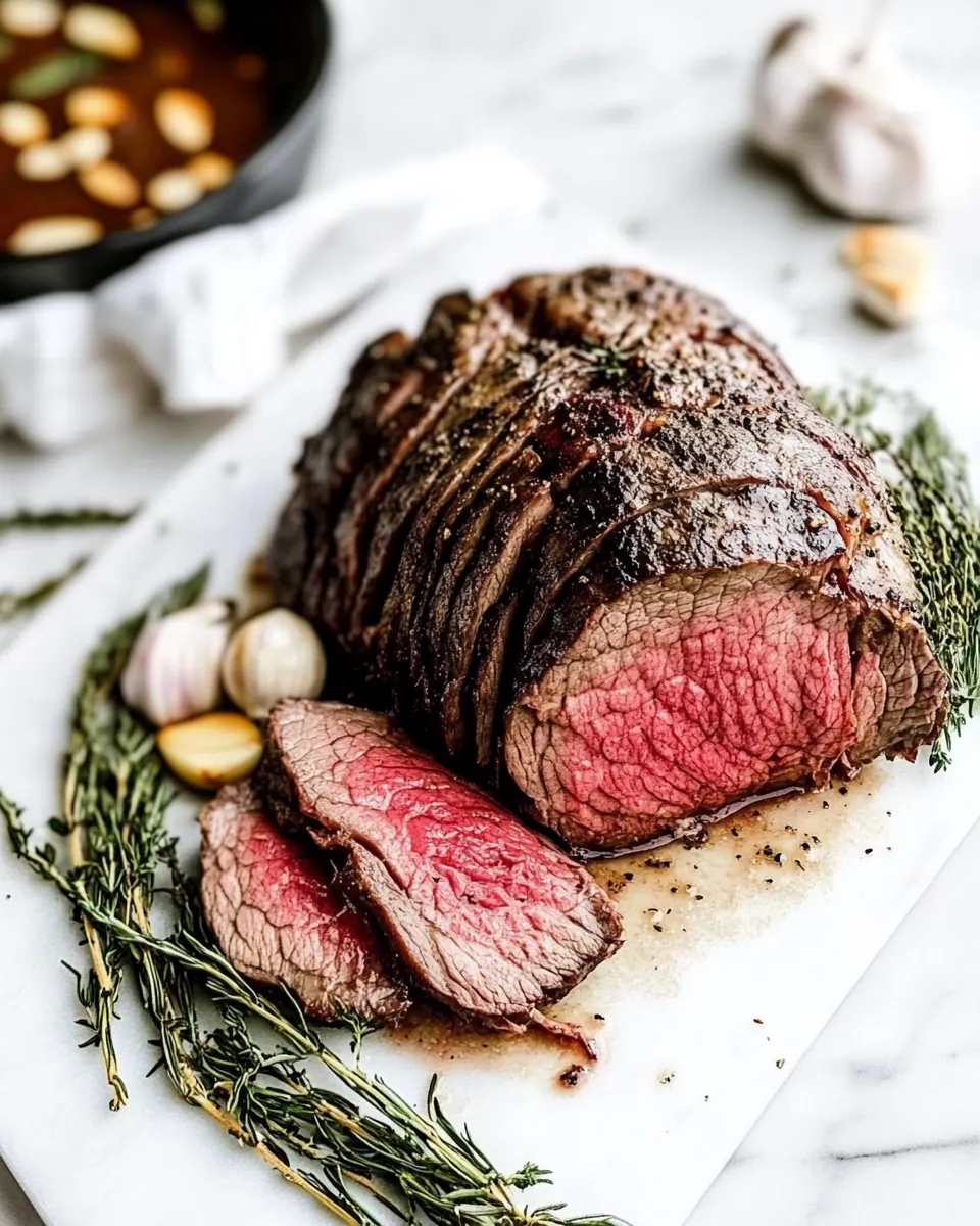 Garlic Lovers Roast Beef