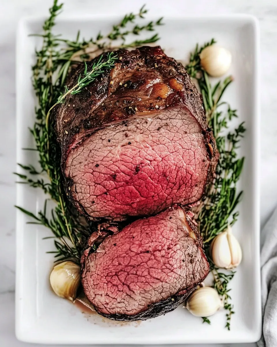 Garlic Lovers Roast Beef