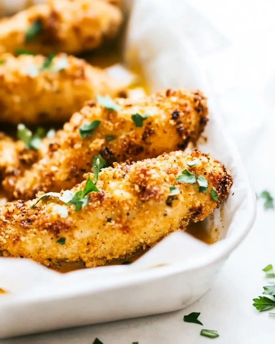 Garlic Parmesan Chicken Tenders