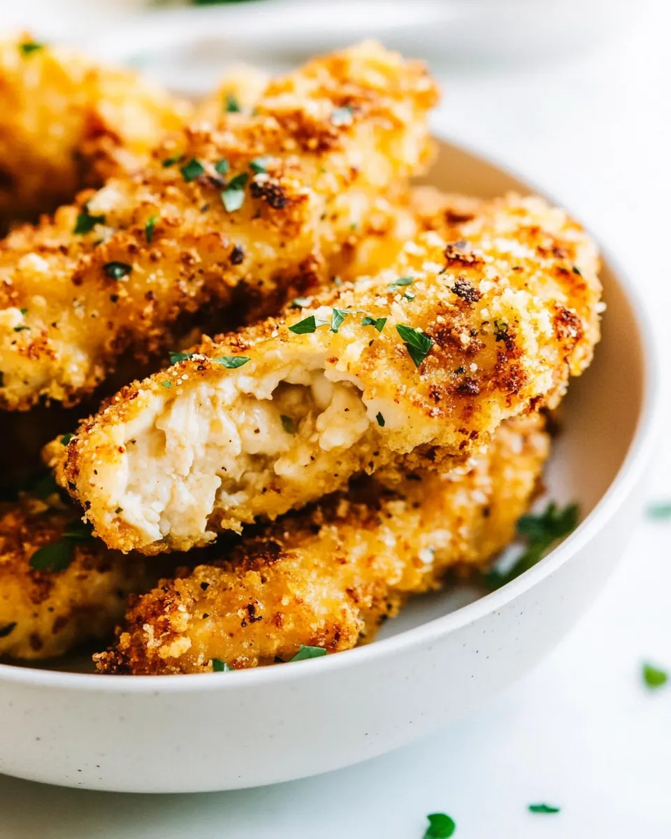 Garlic Parmesan Chicken Tenders