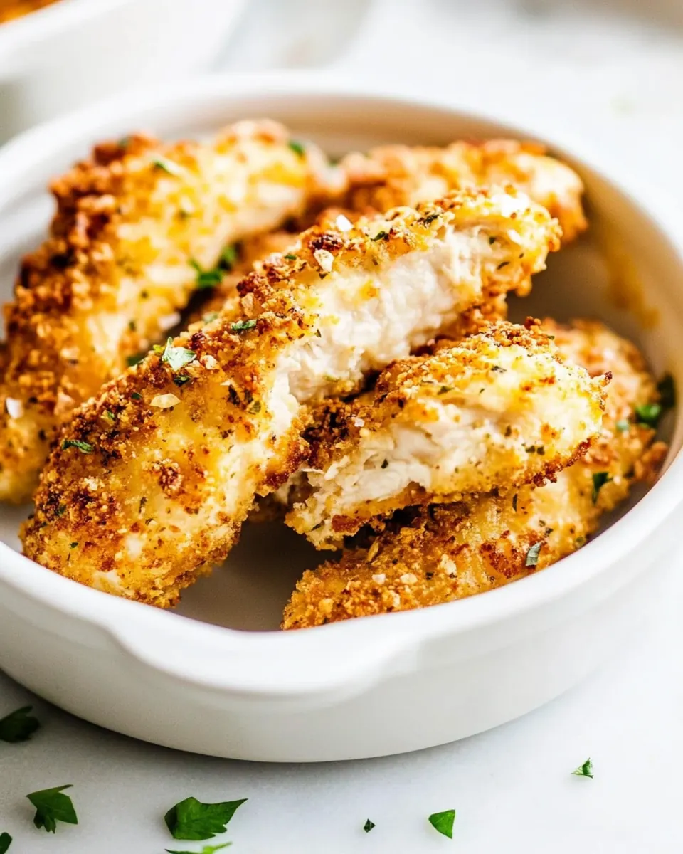 Garlic Parmesan Chicken Tenders