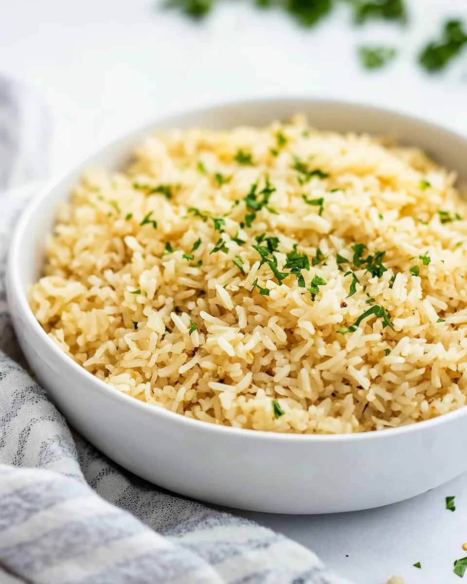 Garlic Rice