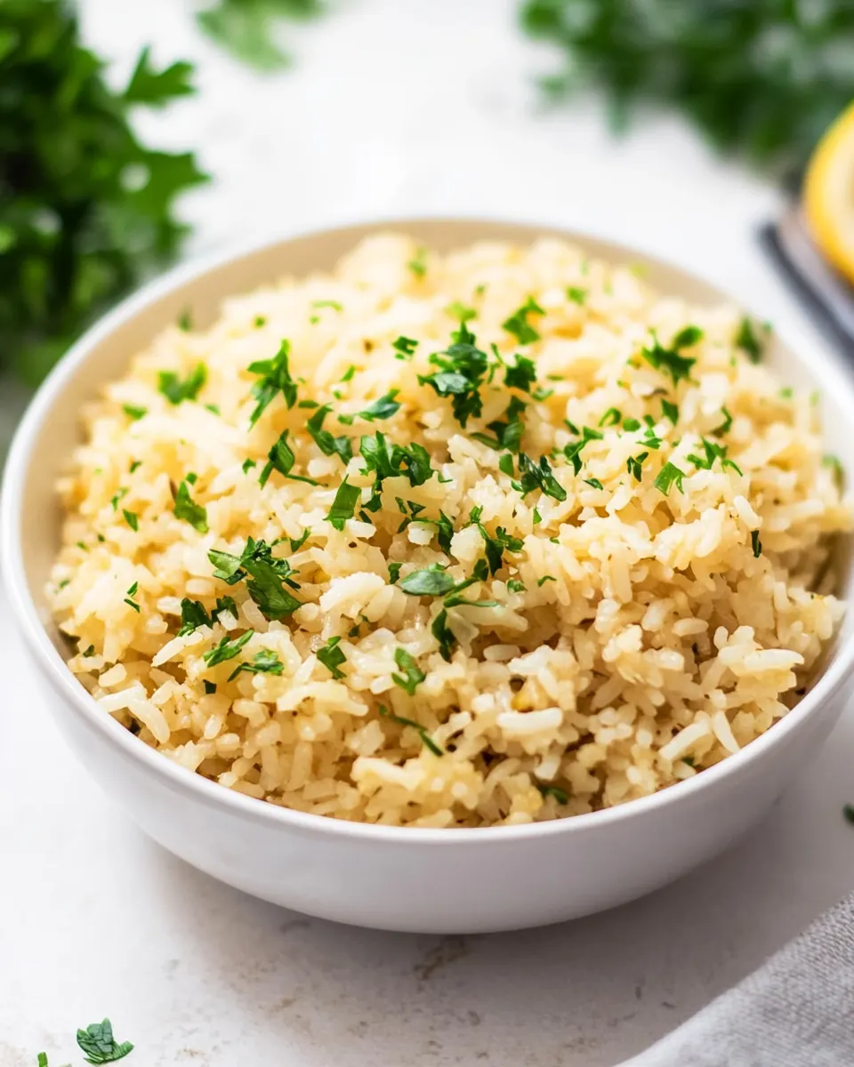 Garlic Rice
