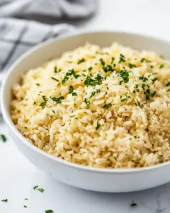 Garlic Rice