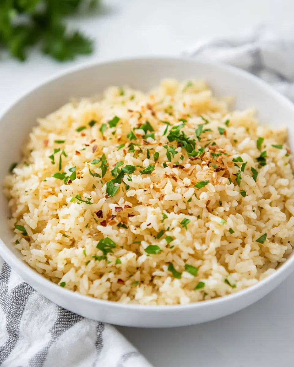 Garlic Rice