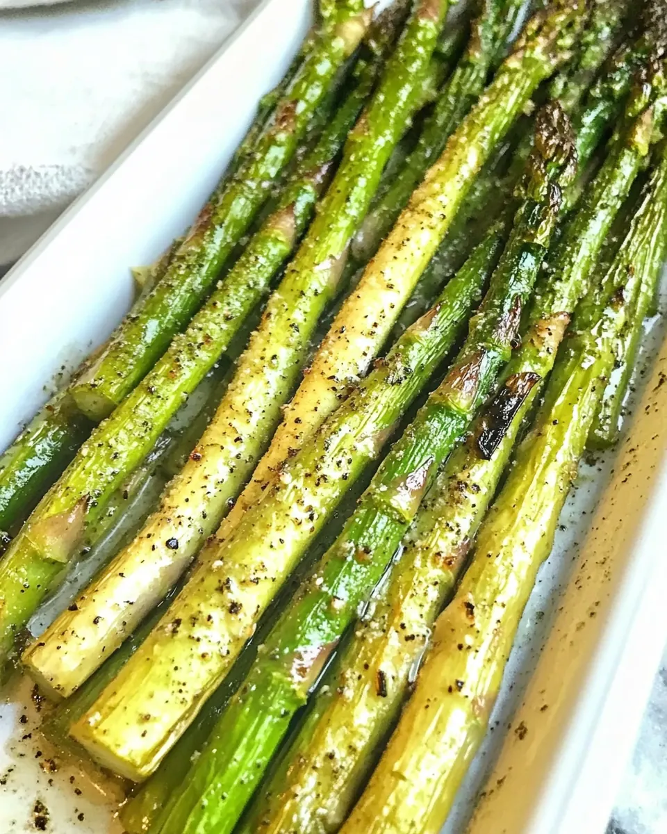 Garlic Roasted Asparagus