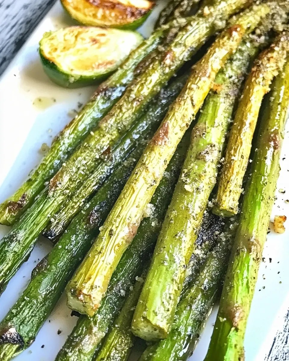 Garlic Roasted Asparagus