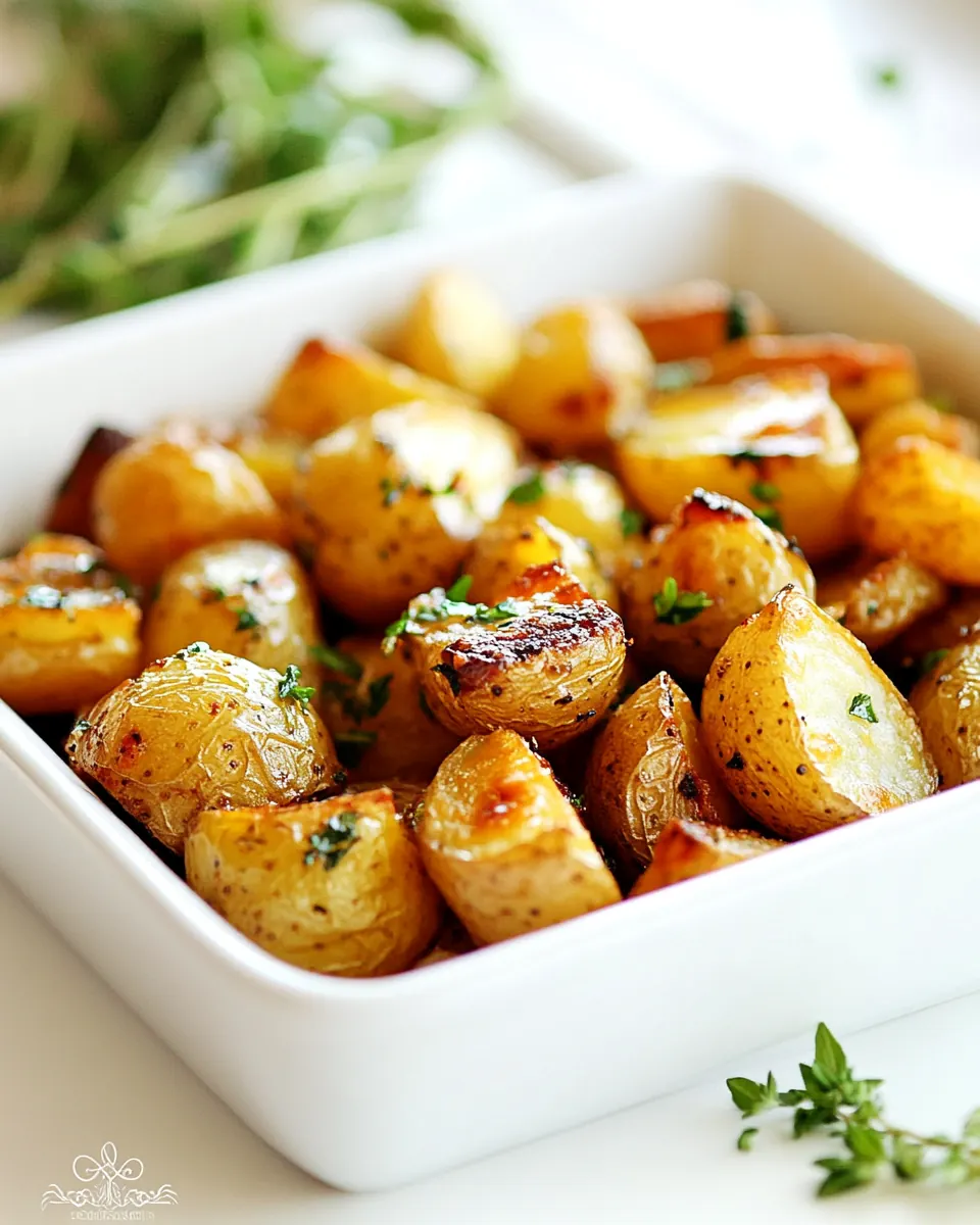 Garlic Roasted Potatoes
