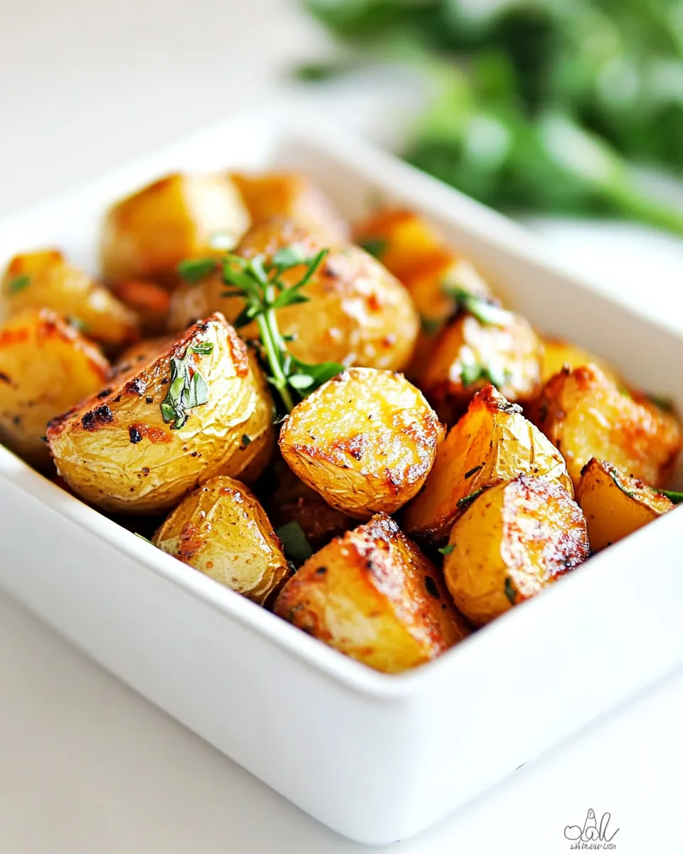 Garlic Roasted Potatoes