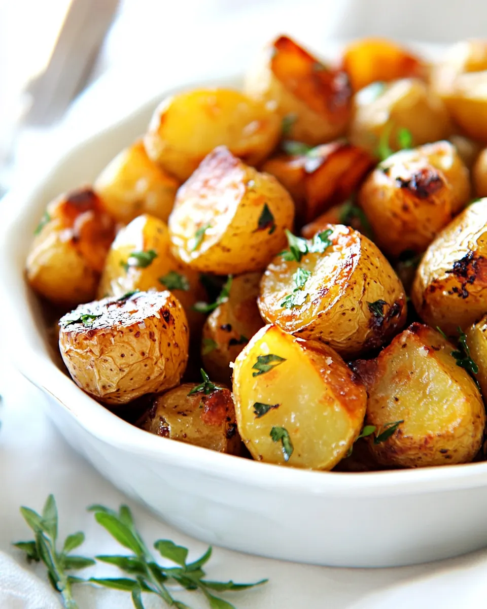 Garlic Roasted Potatoes