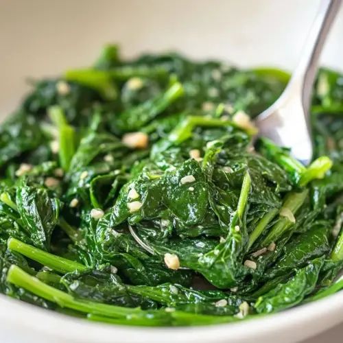 Garlic Sautéed Spinach