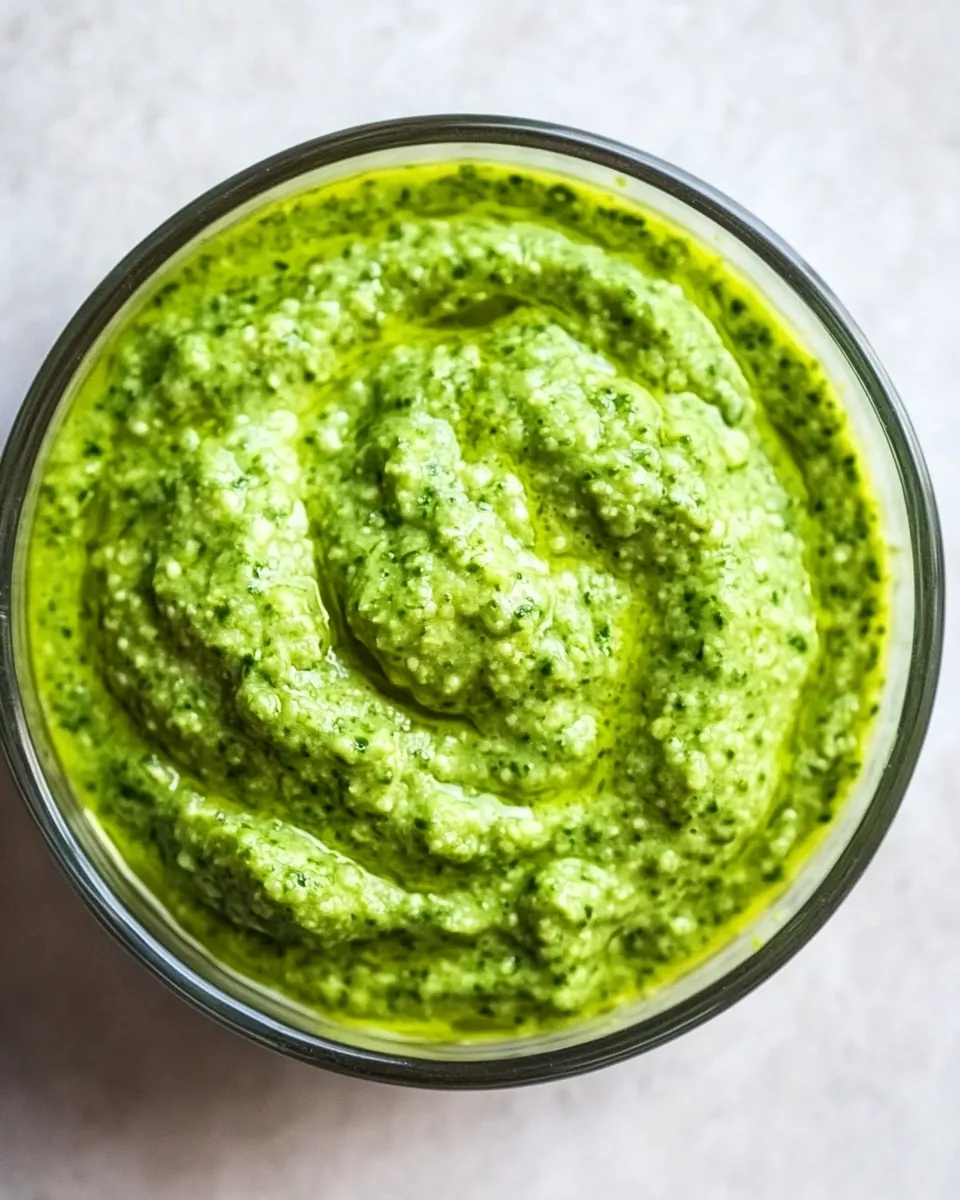 Garlic Scape Pesto