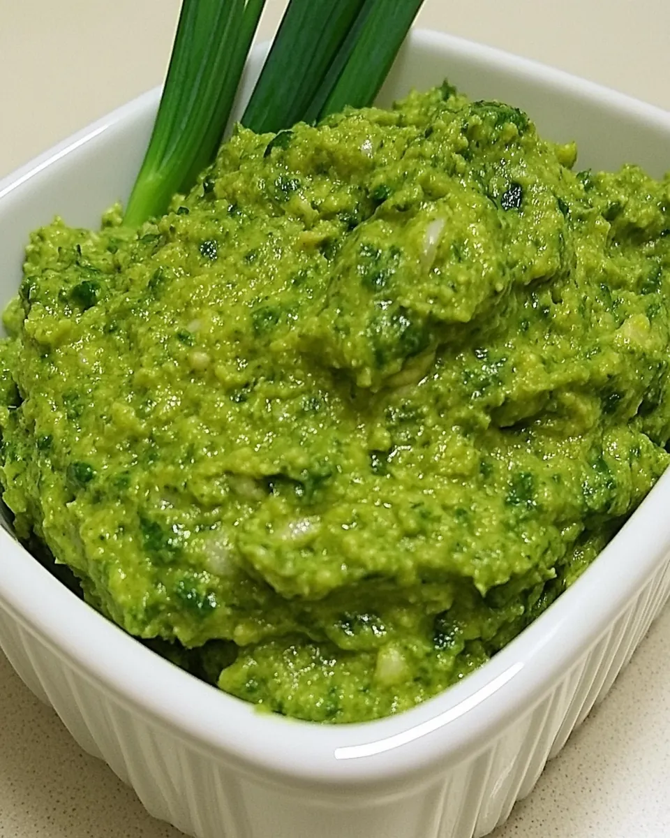 Garlic Scape Pesto