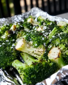 Gas Grill Broccoli Side Dish