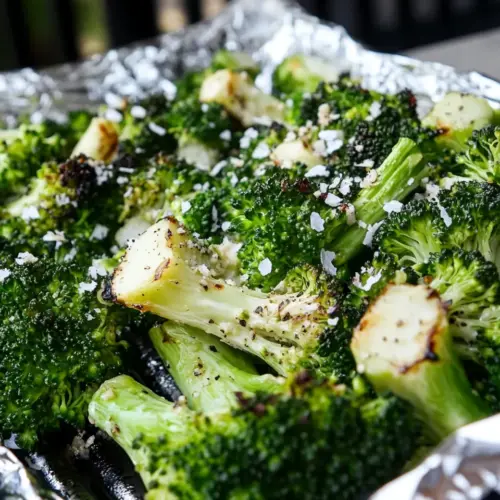 Gas Grill Broccoli Side Dish