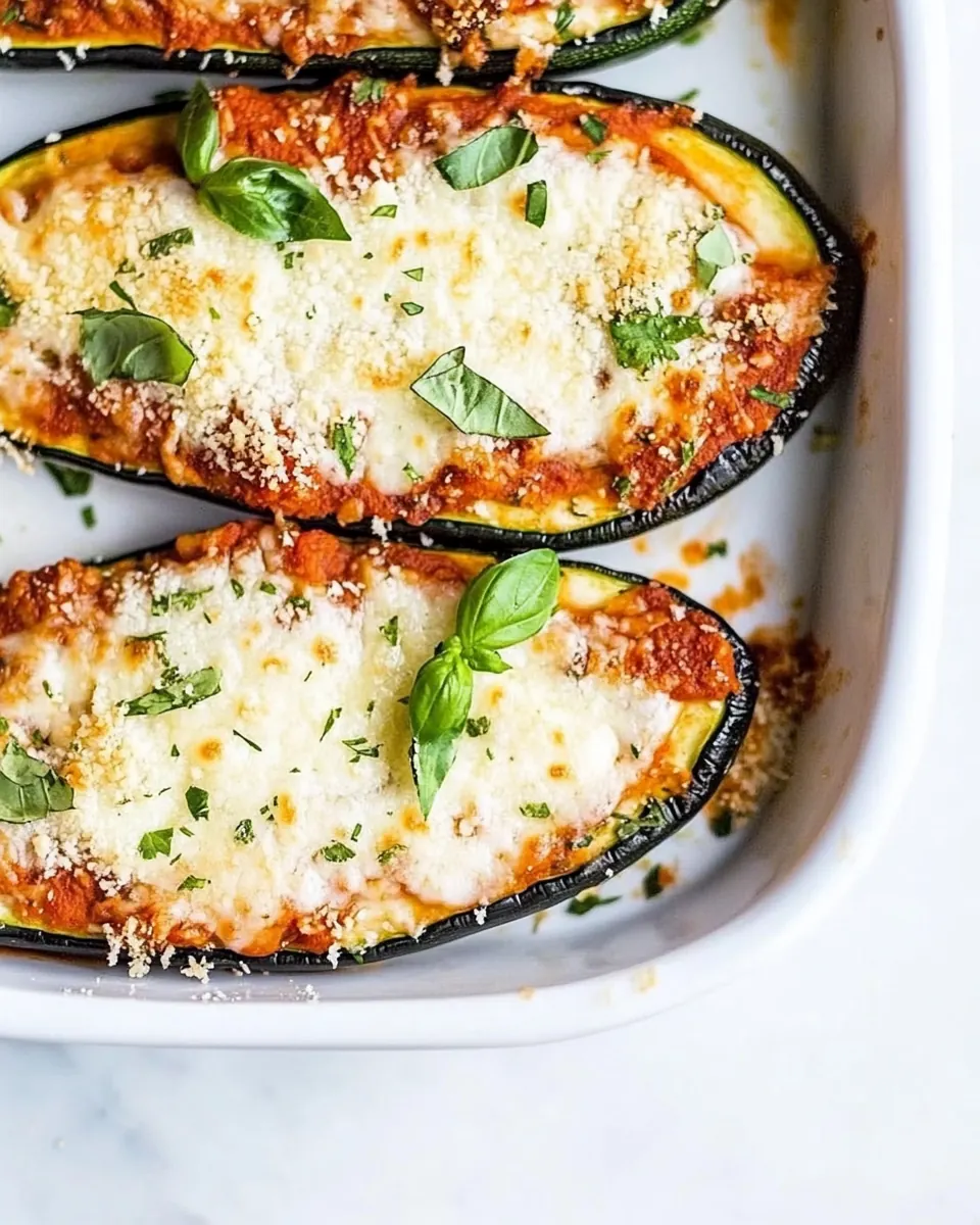Giant Zucchini Parmesan